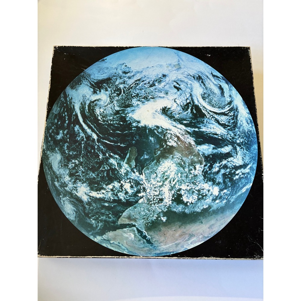 Vintage‎ 1979 Springbok Planet Earth Circular Jigsaw Puzzle NASA Apollo 17 Photo